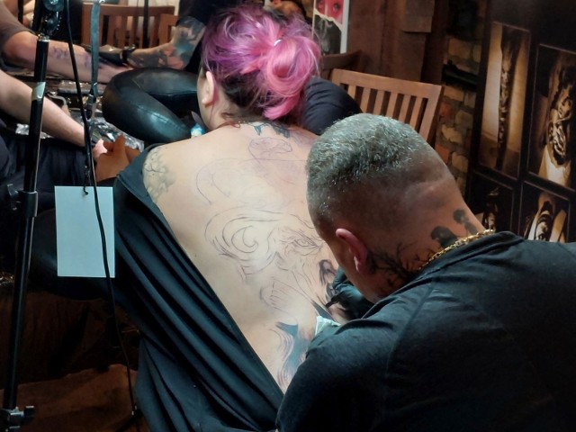 W Białymstoku trwa dwudniowe święto mistrzów tatuażu