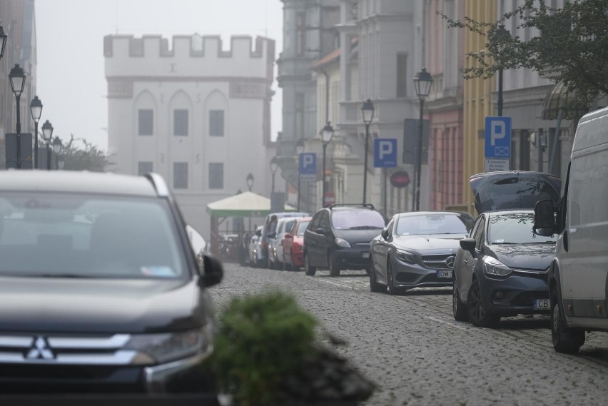 Na zdjęciu - Strefy Płatnego Parkowania w Toruniu