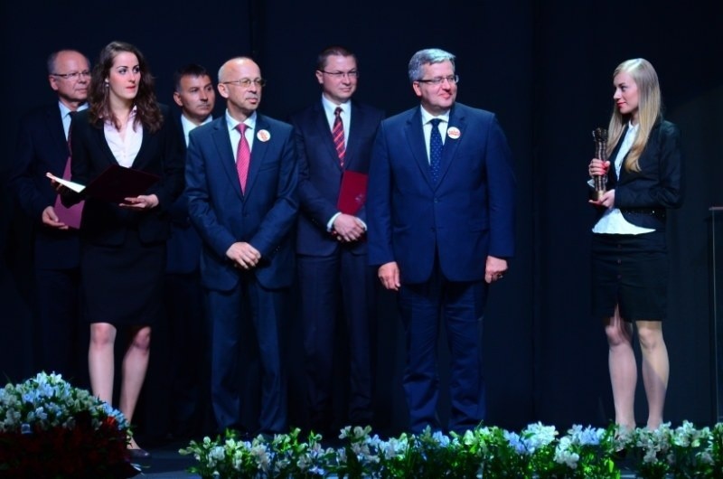 Prezydent Bronisław Komorowski wręczył Nagrodę Gospodarczą