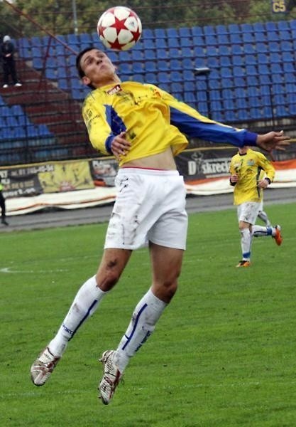 Damian Szpak strzelił ważnego gola dla Motoru