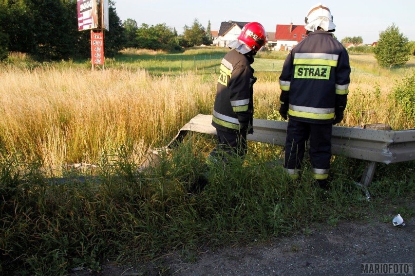 Trzy osoby poszkodowane w wypadku na obwodnicy Opola.