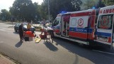 Potrącenie w centrum Szczecinka. Ranny pieszy w szpitalu