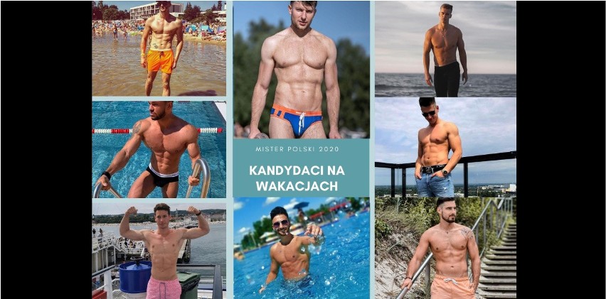 Mister Polski 2020. Kandydaci na wakacjach. Zobaczcie zdjęcia z sesji plażowej