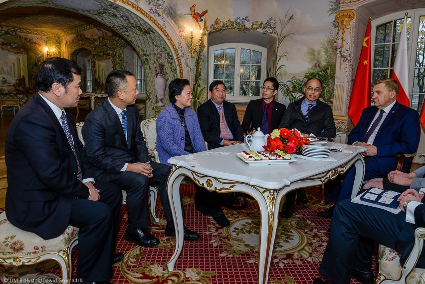 Prezydent miasta Tadeusz Truskolaski spotkał się z Chińczykami (zdjęcia)