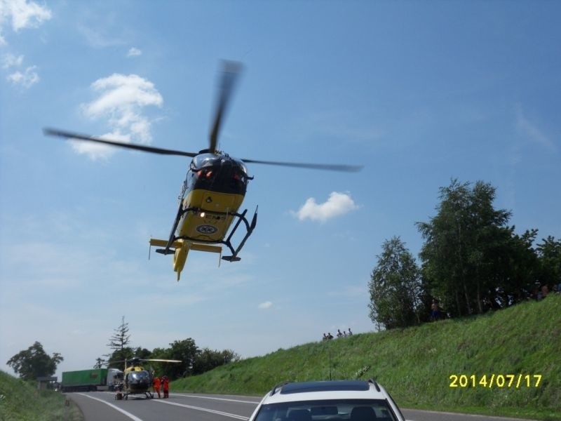 Wypadek w Mikułowicach