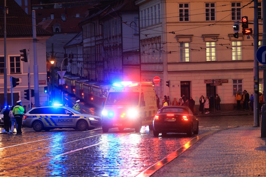 Strzelanina w czeskiej Pradze