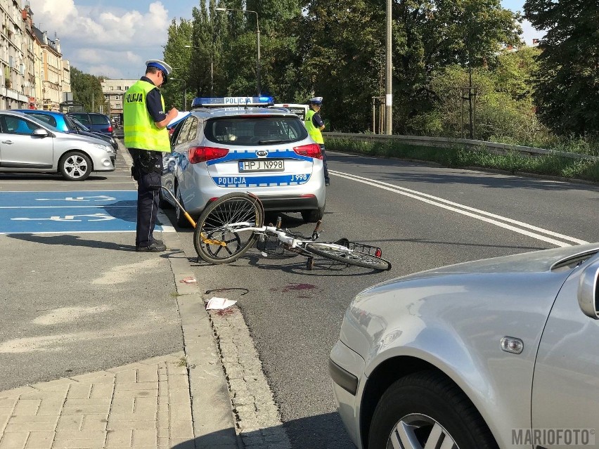 61-letni rowerzysta został ranny w wypadku, do którego...