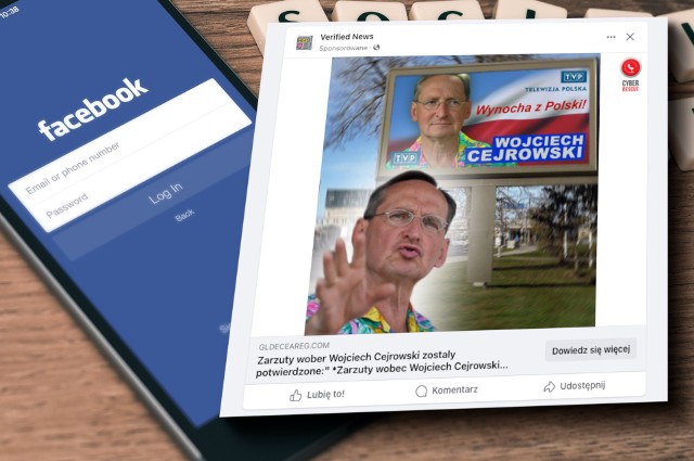 Wywiady są publikowane na podrobionych stronach, przypominających zaufane serwisy informacyjne, takie jak Gazeta.pl czy Onet. W rozmowach poznajemy nazwy platform inwestycyjnych, kuszące kwoty, jakie można zyskać oraz co zrobić, żeby tak się wzbogacić. Więcej informacji o tym, jak działają oszuści na Facebooku ►