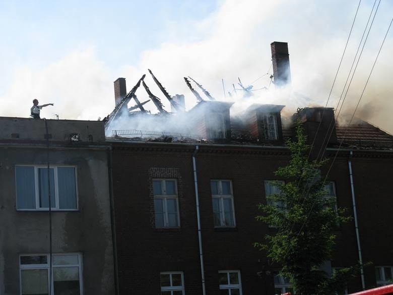 W maju 2011 r. doszło do pożaru szpitala w Miastku.