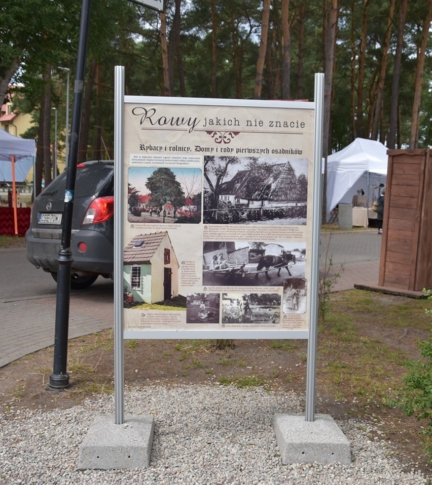 W Rowach można obejrzeć wystawę obrazującą historię tej...