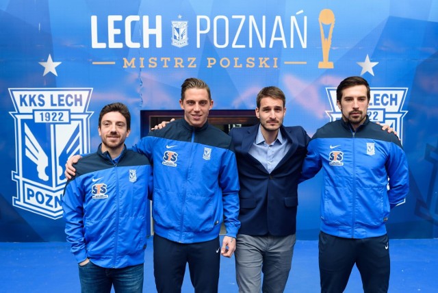 Lech Poznań zaprezentował nowych graczy