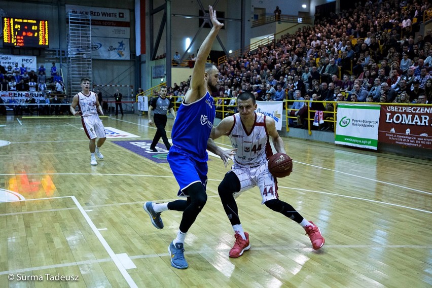 Spójnia Stargard - AZS Koszalin 76:73. Ważna wygrana w walce o utrzymanie!