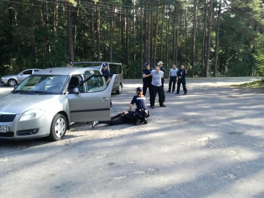 XXI Turniej Najlepszych Patroli Policji Litewskiej. Podlascy...