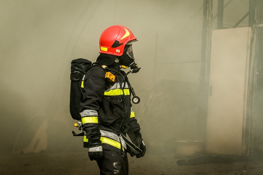 Tuż przed godziną 18-tą przy ulicy Mątewskiej wybuchł pożar....