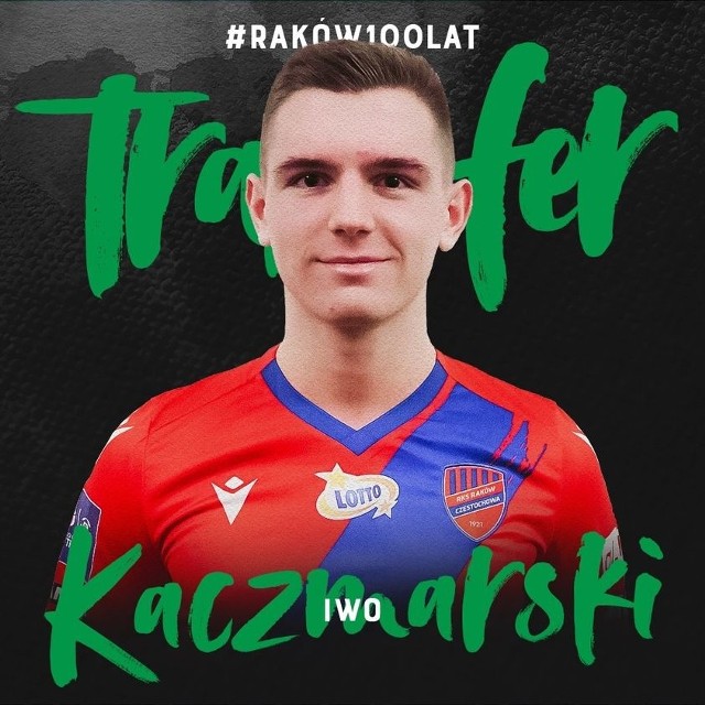 Iwo Kaczmarski został nowym zawodnikiem Rakowa Częstochowa