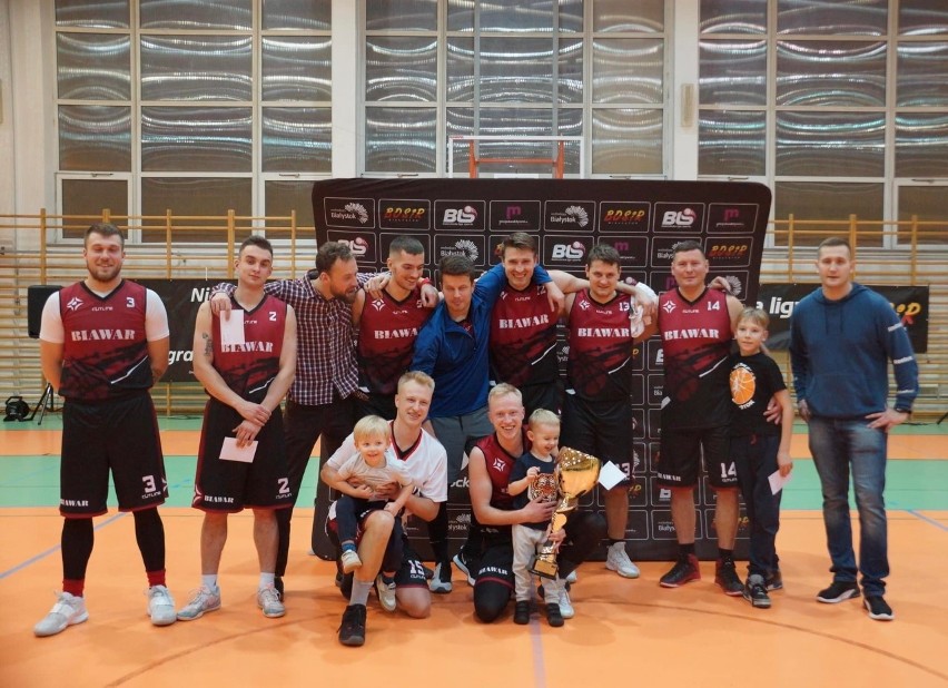 Mistrzowie Białostockiej Ligi Sportu - zespół Biawaru