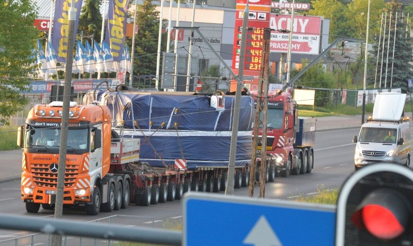 Takiego transportu jeszcze w Łodzi nie było. W niedzielę nad...