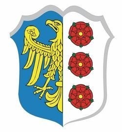 Herb powiatu oleskiego.