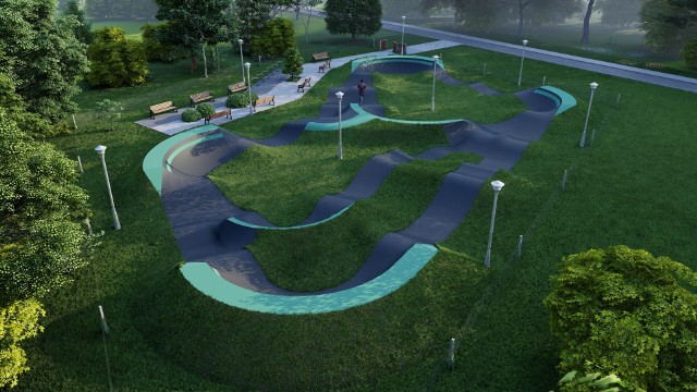 Tak ma wyglądać wadowicki pumptrack