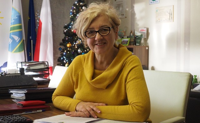 Olga Roszak - Pezała, burmistrz Mielna.