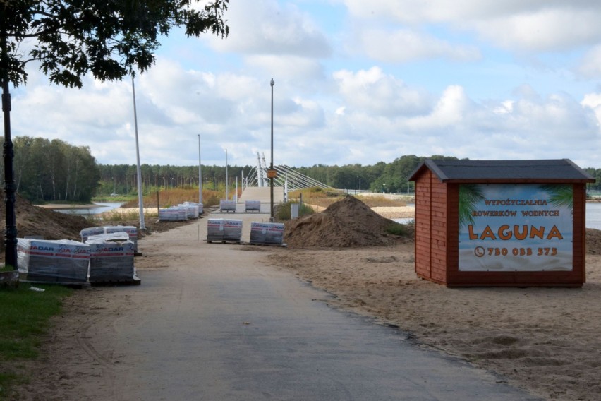 Zalew w Sielpi znowu bez wody. Będzie dokończenie rewitalizacji i niespodziewany remont jazu