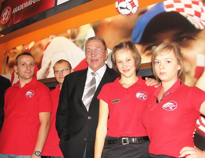 Andrzej Niemczyk był w piątek  gościem Foorball Clubu na...
