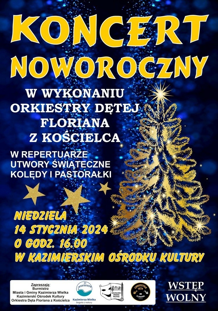 Koncert Noworoczny odbędzie się w niedzielę, 14 stycznia o...