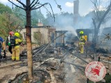 Pożar w gminie Miedzichowo. Spłonęły dwa mieszkania. Dwóch mężczyzn zostało bez dachu nad głową 