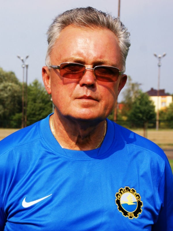 Trener Włodzimierz Gąsior.