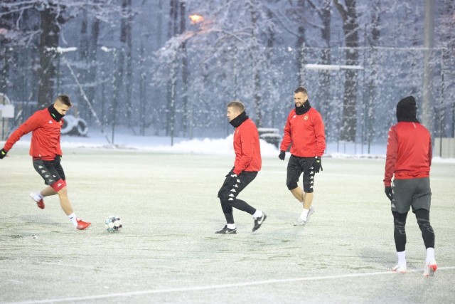 Czasem widzewiacy będą ćwiczyć zimą także w takich warunkach