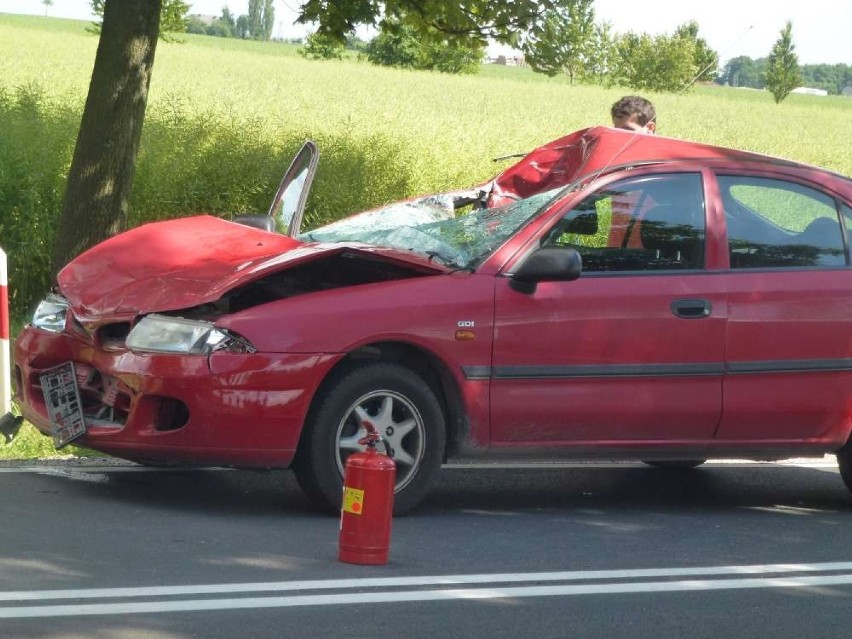 Wypadek w Szczytnikach Czerniejewskich: Nie żyje rowerzysta