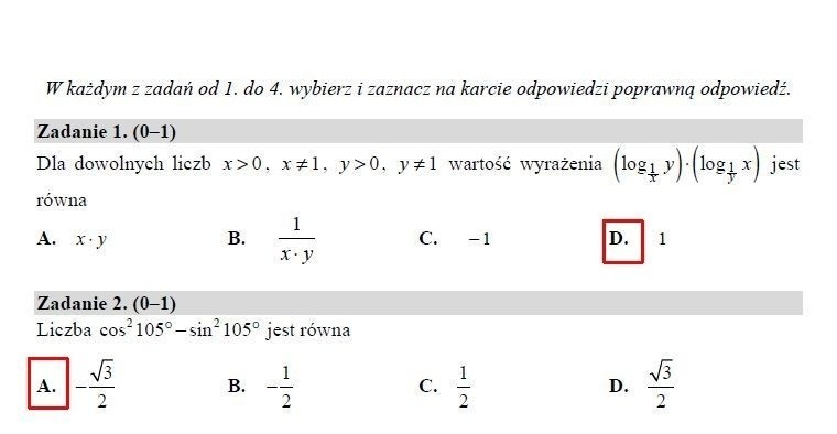 W czwartek odbyła się matura z matematyki na poziomie...