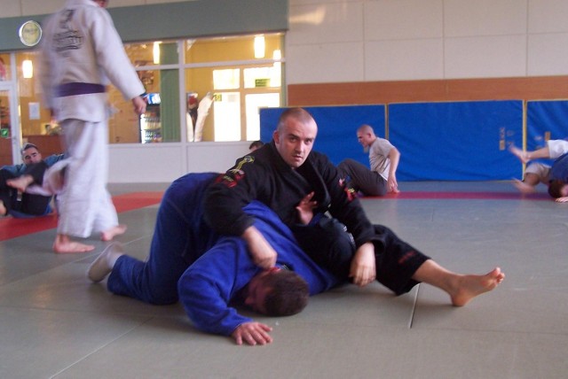 Michał Żukowski, mistrz Europy w brazyliskim jiu-jitsu.
