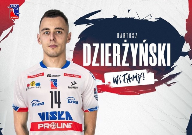 Bartosz Dierżyński to szósty nowy gracz BKS Visła Proline Bydgoszcz
