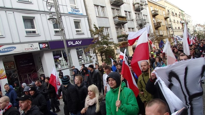 Marsz przeciwko islamowi w Kielcach z tysiącem uczestników 