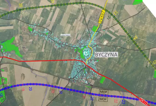 Tak będzie wyglądał przebieg drogi ekspresowej S11 na Opolszczyźnie.