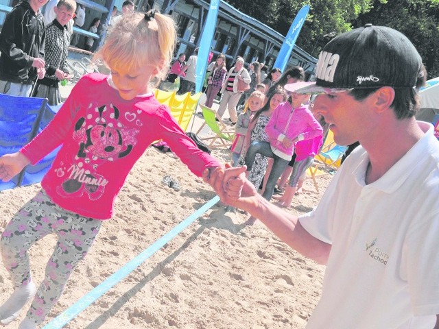 W tym roku Projekt Plaża gościł już w Szczecinku, stoisko zachodniopomorskiego Urzędu Marszałkowskiego