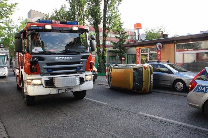 Wypadek w centrum Opola