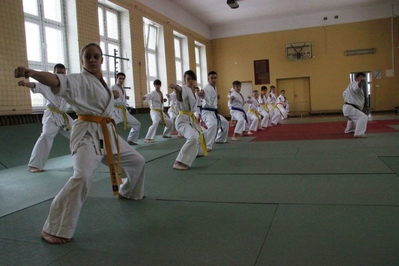 Zgrupowanie karateków w Ostrowi Mazowieckiej
