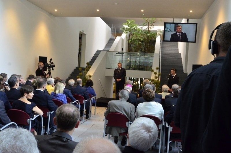 Otwarcie nowego gmachu Biblioteki Raczyńskich,