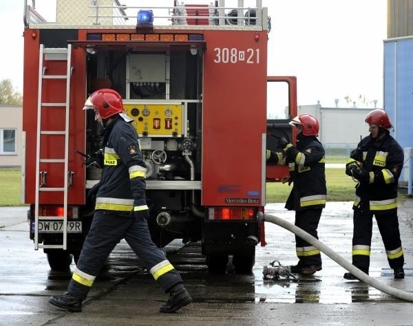 Rybnik: pożar łaźni w KWK Jankowice