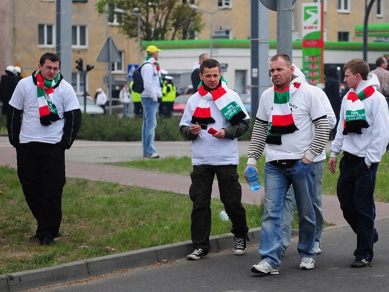 Przyjazd kibiców Legii Warszaw i Lecha Poznań na mecz Pucharu Polski