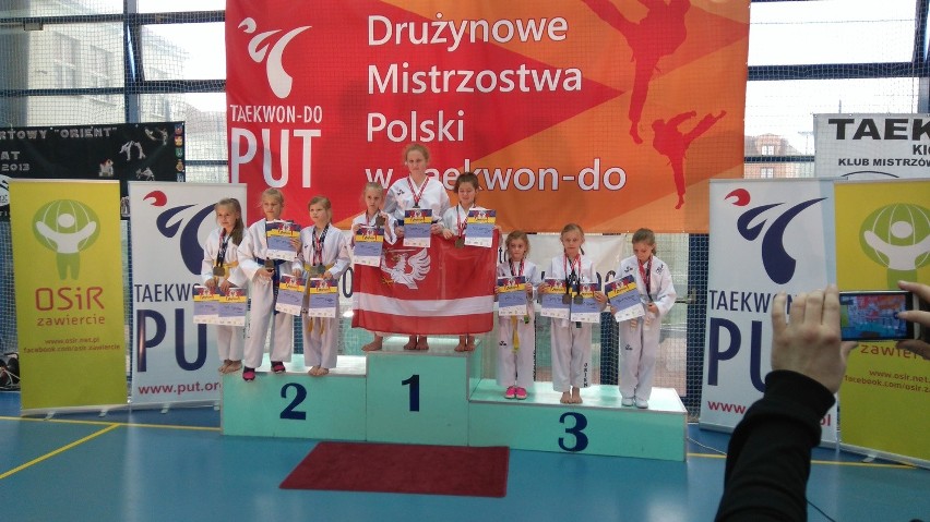 Krakowskie Centrum Taekwon-do drugie w drużynowych mistrzostwach Polski
