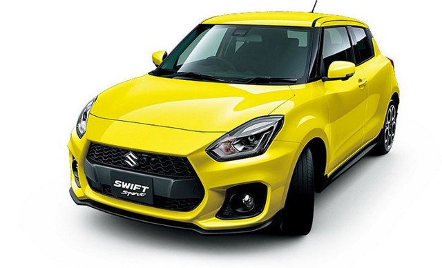 Suzuki Swift Sport Jeśli informacje się potwierdzą, auto będzie ważyć 870 kg. Można liczyć na dwie pojedyncze końcówki układu wydechowego oraz kubełkowe, sportowe fotele.Fot. Suzuki