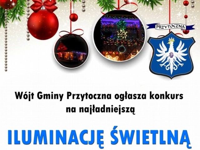 Wójt Przytocznej ogłosił konkurs na świąteczną iluminację. Mieszkańcy mogą zgłaszać swoje oświetlone domki, posesje, czy balkony do 3 stycznia.