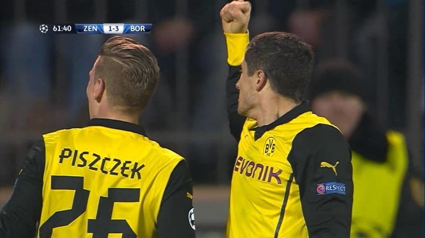Liga Mistrzów: Zenit - Borussia Dortmund