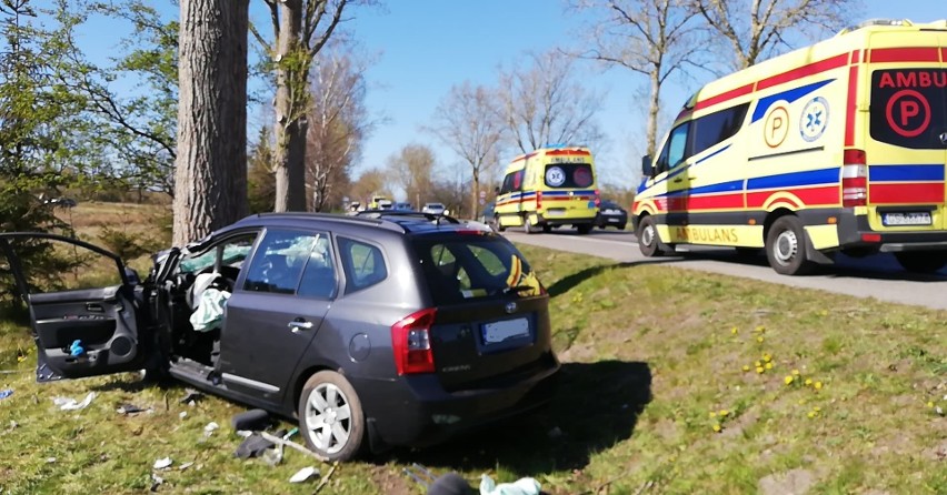 Do wypadku doszło na trasie Słupsk-Ustka.