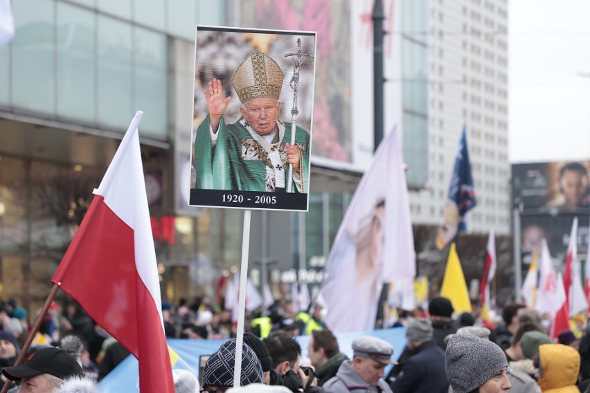 Narodowy Marsz Papieski w obronie pamięci Jana Pawła II