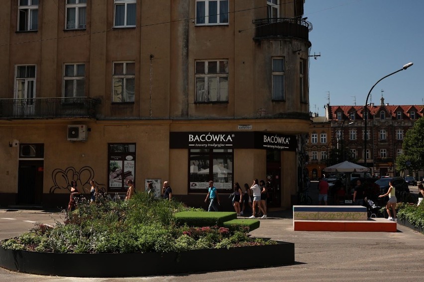 Obecny wygląd placu Wolnica na krakowskim Kazimierzu.
