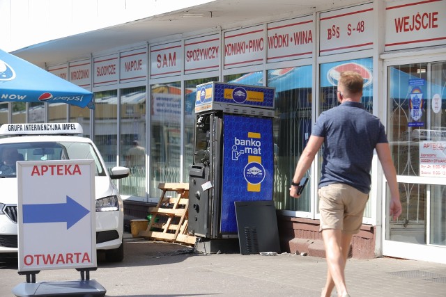 W nocy (21 sierpnia) ktoś włamał się do bankomatu na Wyżynach w Bydgoszczy i ukradł jego zawartość.